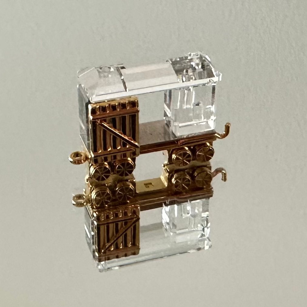 Goederenwagon 9460/000/082, Verzamelen, Swarovski, Ophalen, Zo goed als nieuw, Figuurtje