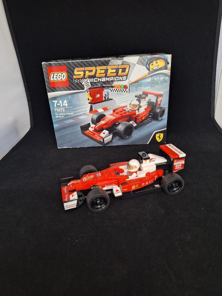 LEGO Speed Champions Scuderia Ferrari SF16-H   nr. 75879, Gebruikt, Lego, Compleet, Complete set