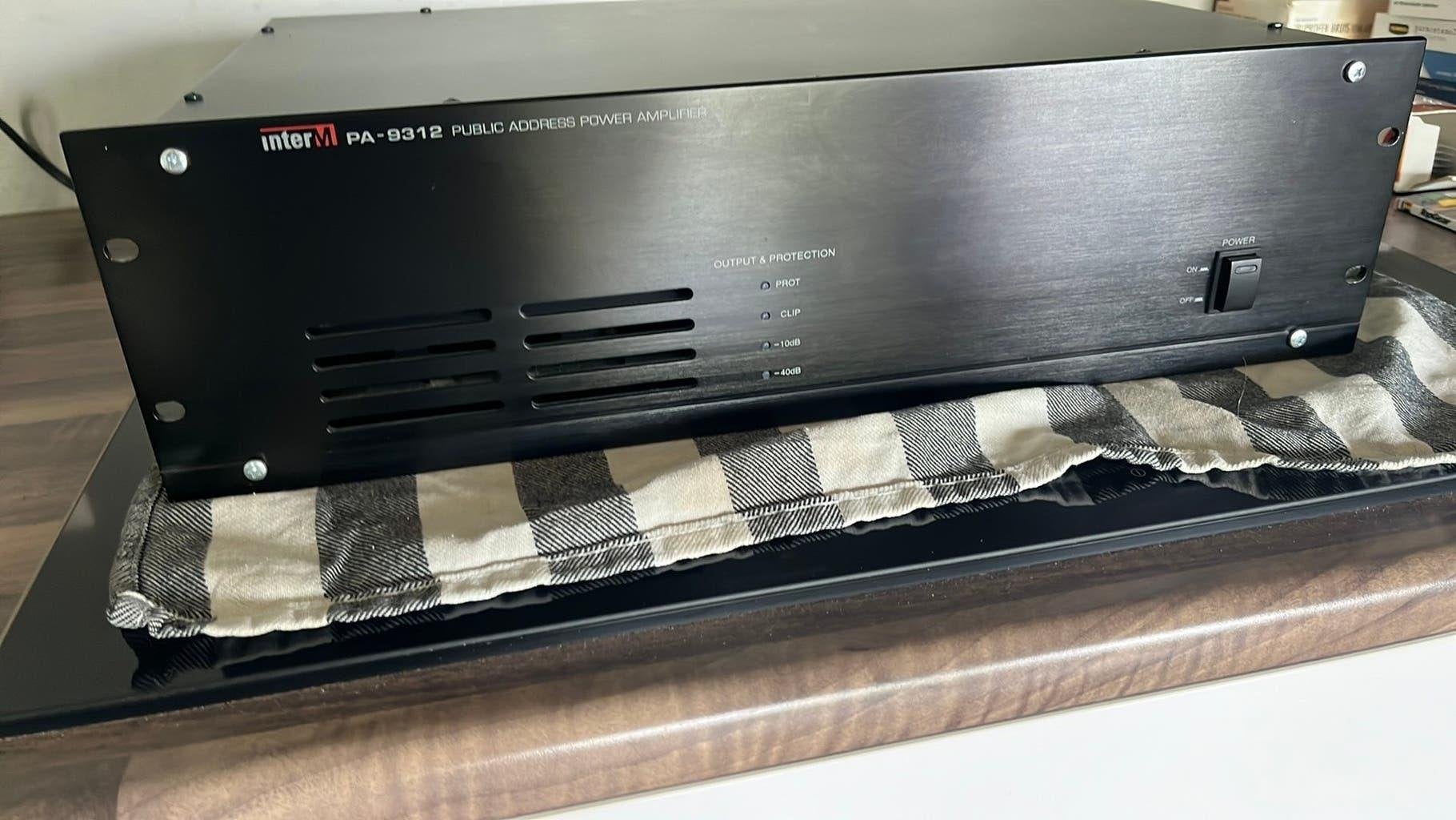 Inter-M PA 9312 versterker, Audio, Tv en Foto, Ophalen, Zo goed als nieuw, 120 watt of meer, Overige merken