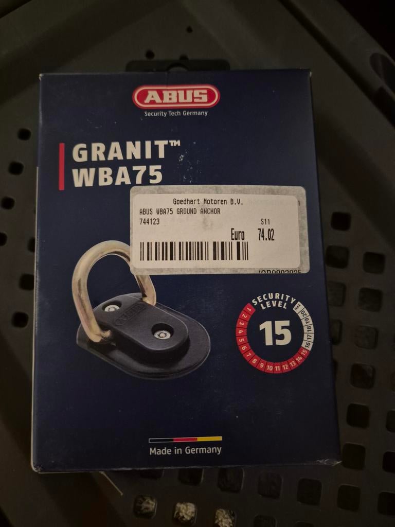 Abus motorslot nieuw, Motoren, Accessoires | Sloten, Ophalen of Verzenden, Nieuw