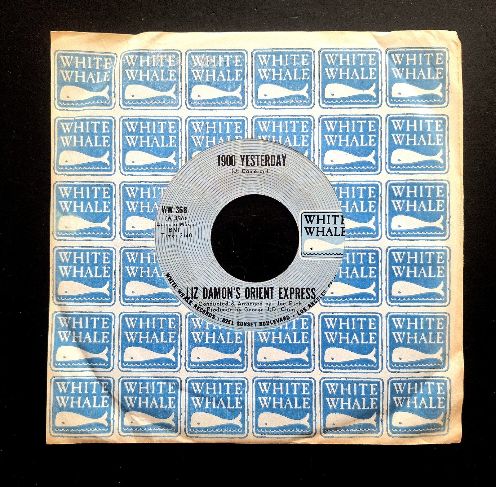 7"/SINGLE  LIZ DAMON'S ORIENT EXPRESS - 1900 Yesterday, Ophalen of Verzenden, Gebruikt, Pop