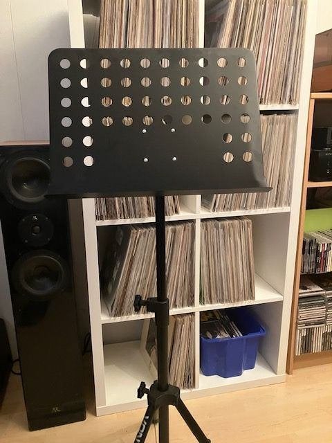 Vonyx bladmuziek-standaard  en veel Jazz bladmuziek!