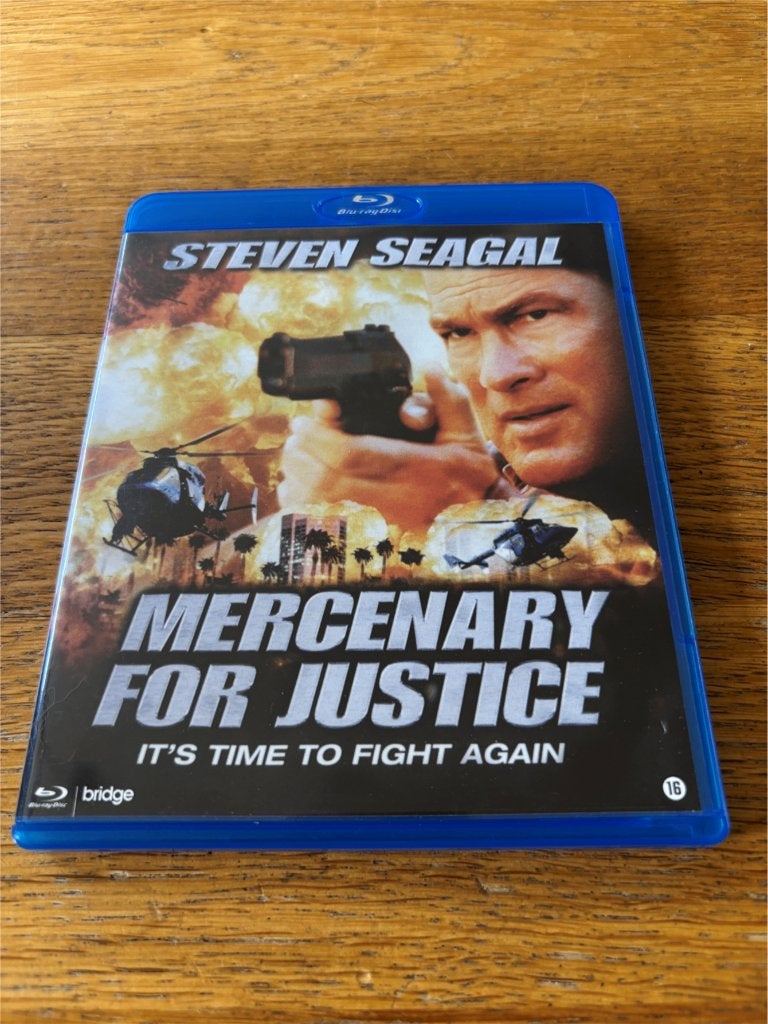 Blu-ray Mercenary for Justice - NL-Uitgave, Vanaf 16 jaar, Nederlands, Film, Actie