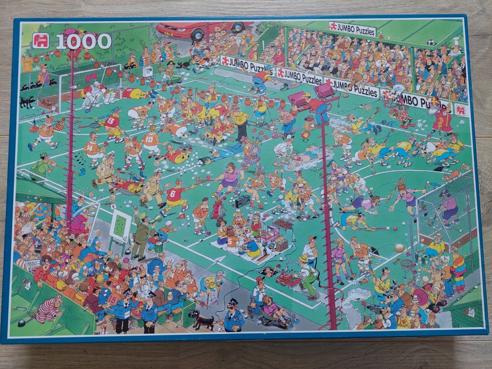 Jan van Haasteren Hockey Puzzel 1000 stukjes, Ophalen, 500 t/m 1500 stukjes, Gebruikt, Legpuzzel