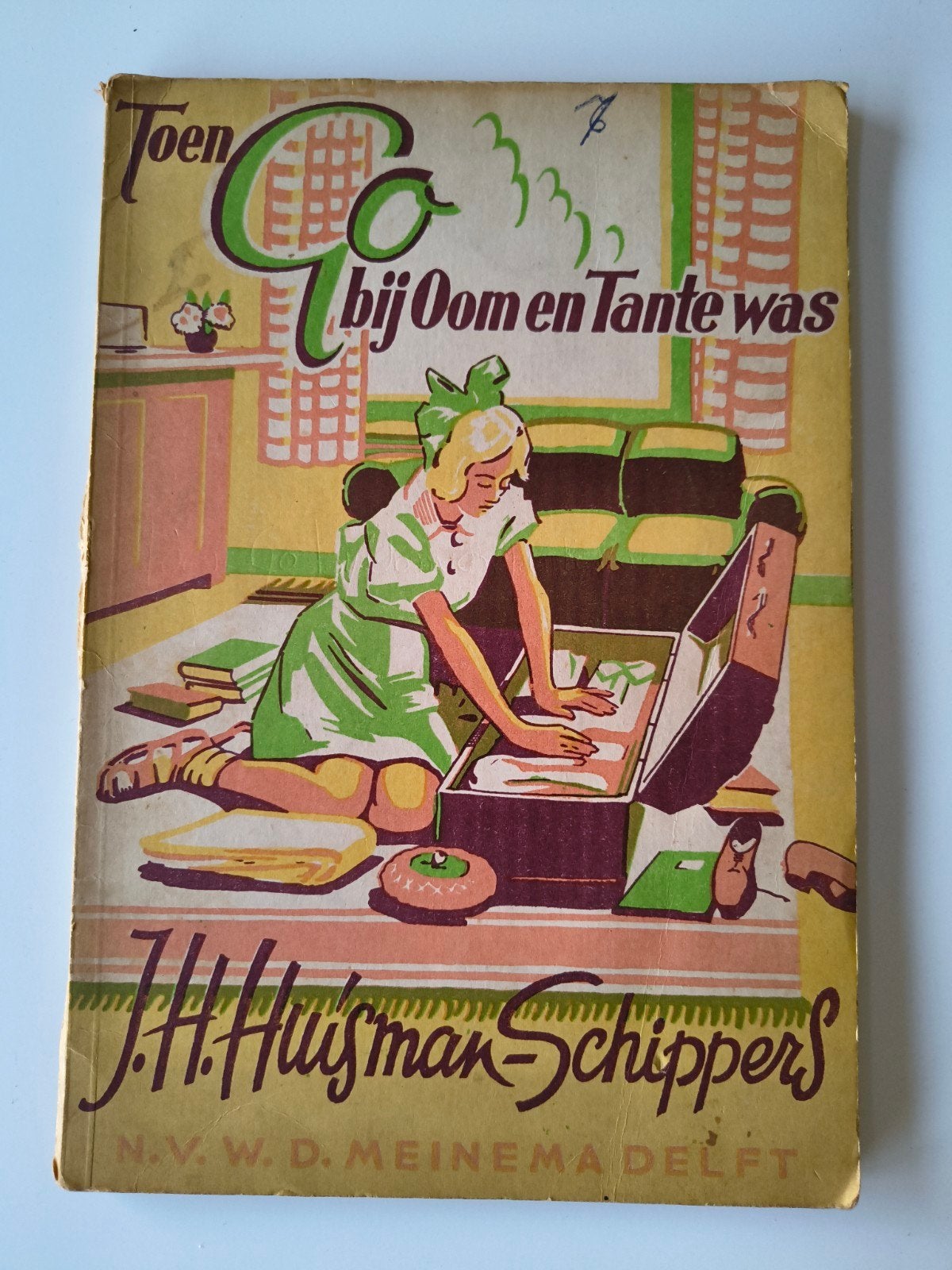 J. H. Huisman - Schippers - Toen Go bij oom en tante was, Ophalen of Verzenden, J. H. Huisman - Schippers