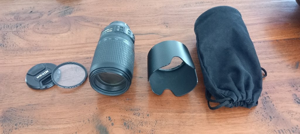 NIKON lens nikkor AF-S 70-300mm f4.5-5.6 ED, Ophalen, Zo goed als nieuw, Telelens, Zoom