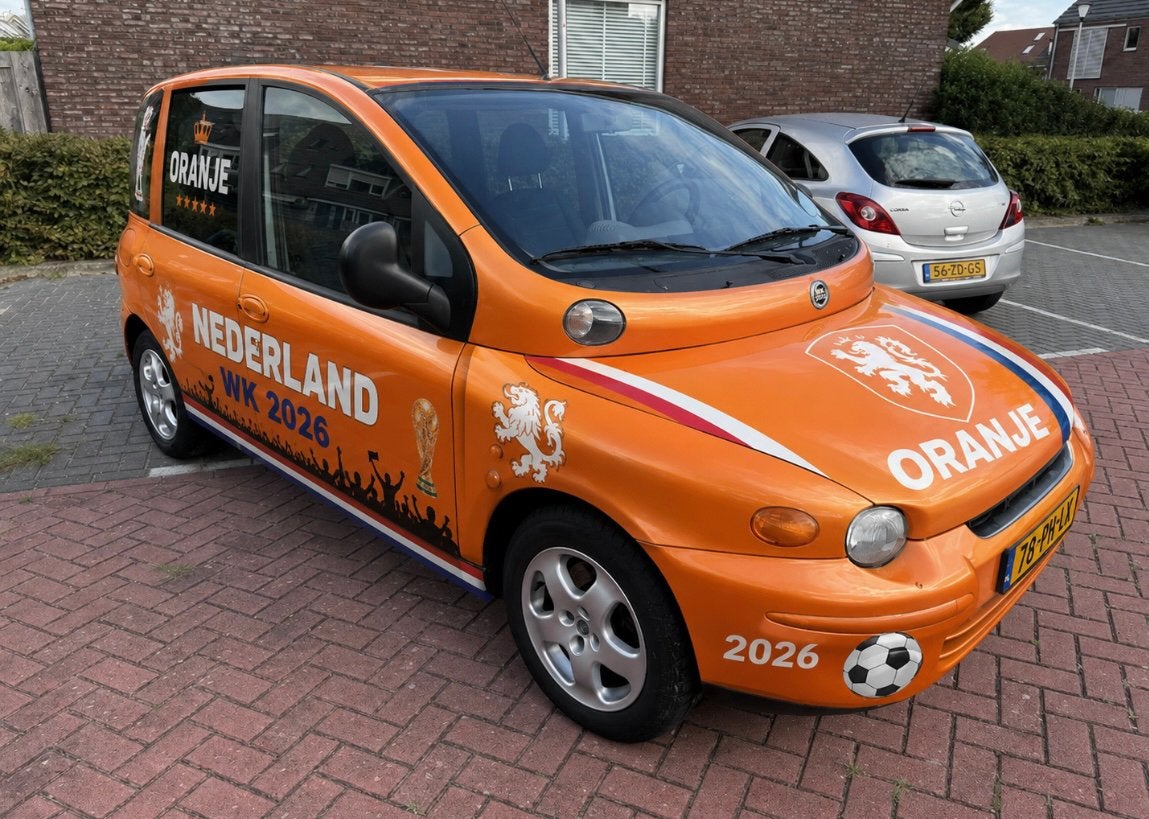 Fiat Multipla 1.6 16V 2002 Grijs, Voorwielaandrijving, 1596 cc, Stof, Multipla