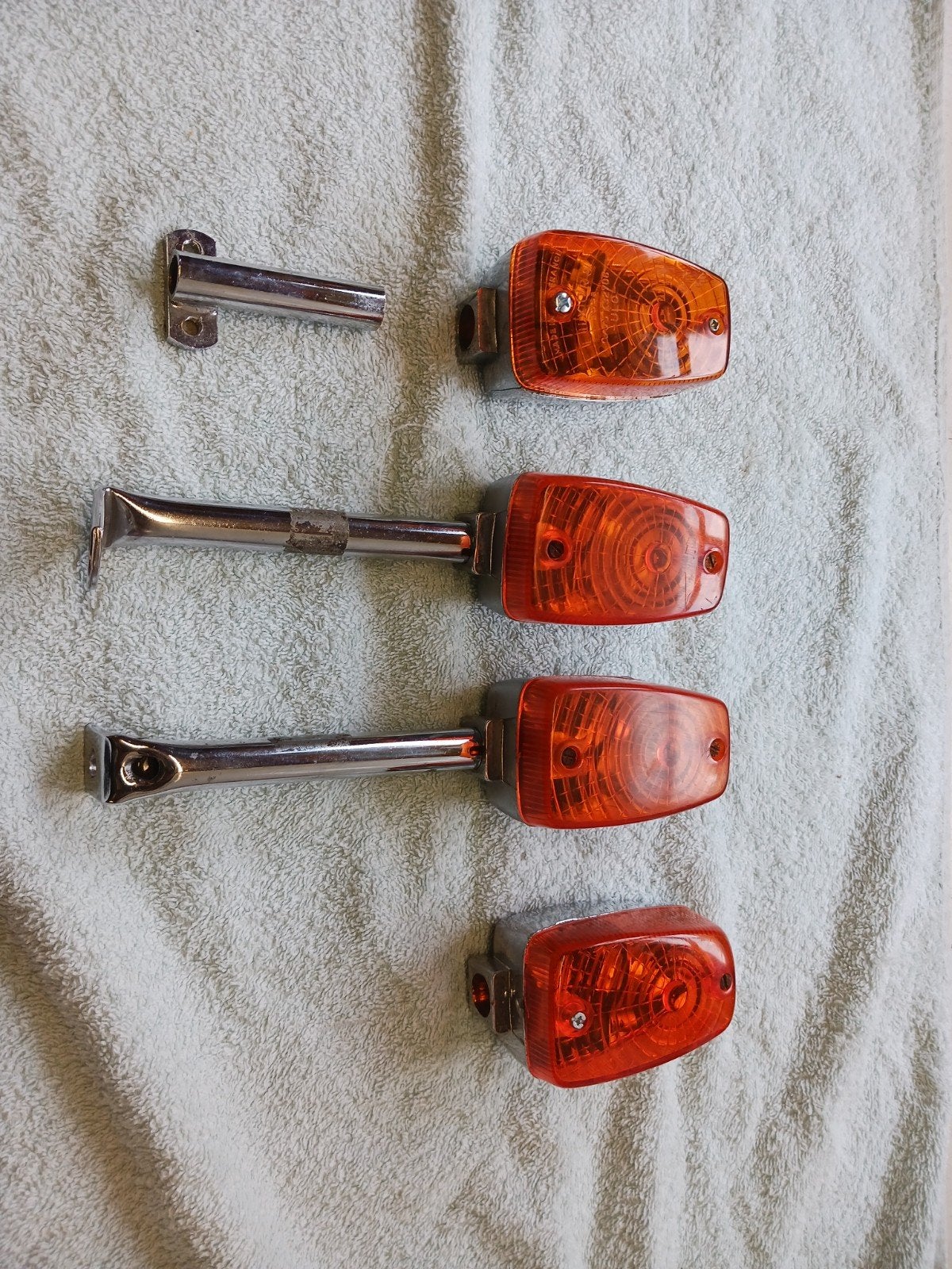 Te koop 4 knipperlichten voor 517 type Met 3 stangen, Ophalen of Verzenden, Overige typen