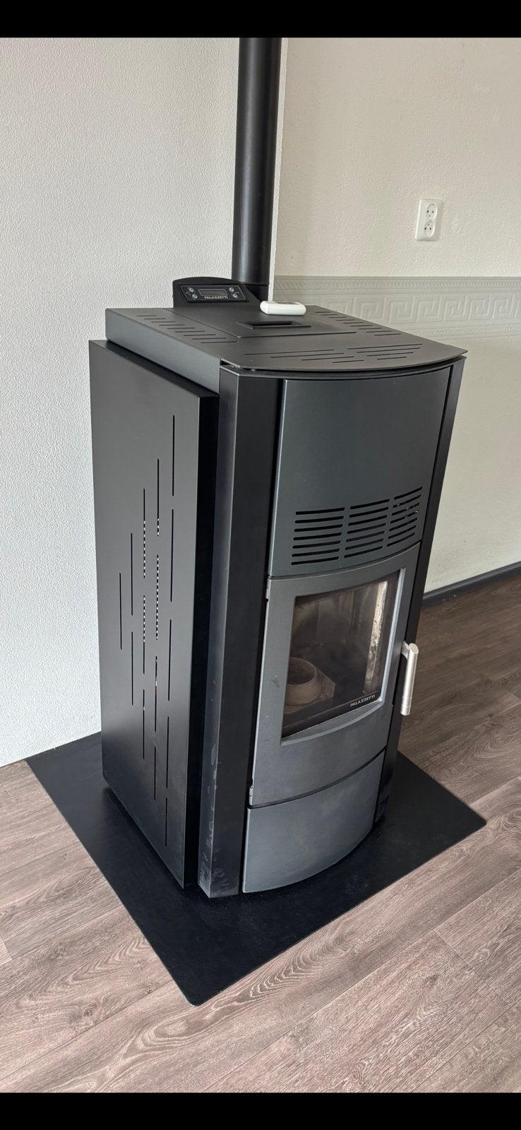 Palazzetti Ecofire pelletkachel 9kw Zo goed als nieuw, Ophalen, Zo goed als nieuw, Vrijstaande haard, Overige soorten