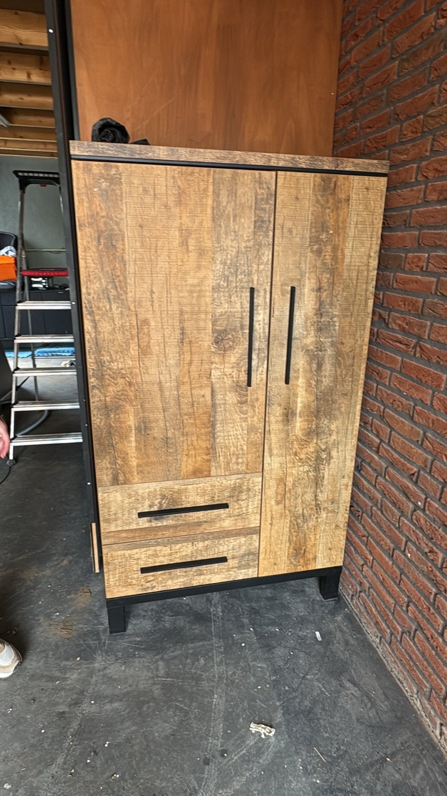 Kast en salontafel set van Pronto Wonen, Ophalen, 50 tot 100 cm, Zo goed als nieuw, Met lade(s)