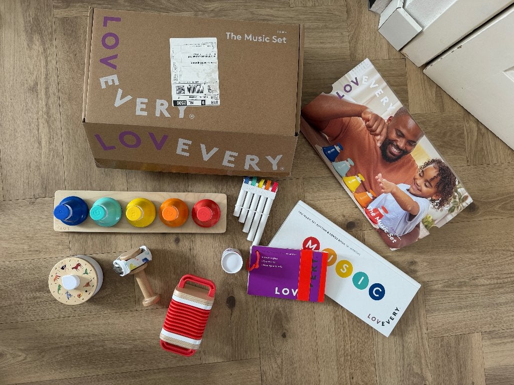 Lovevery The Music Set – zo goed als nieuw, Kinderen en Baby's, Ophalen of Verzenden, Zo goed als nieuw, Jongen of Meisje
