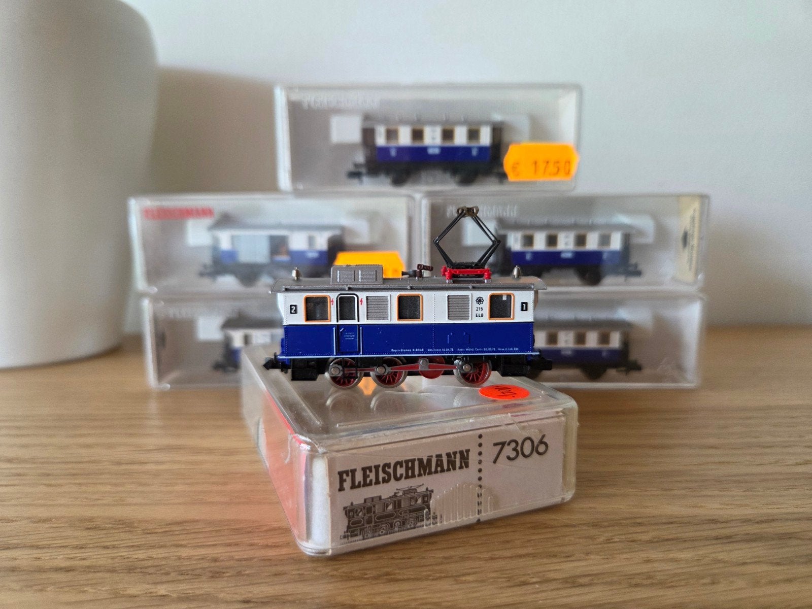 Fleischmann Treinset met locomotief en wagons tandrad, Ophalen of Verzenden