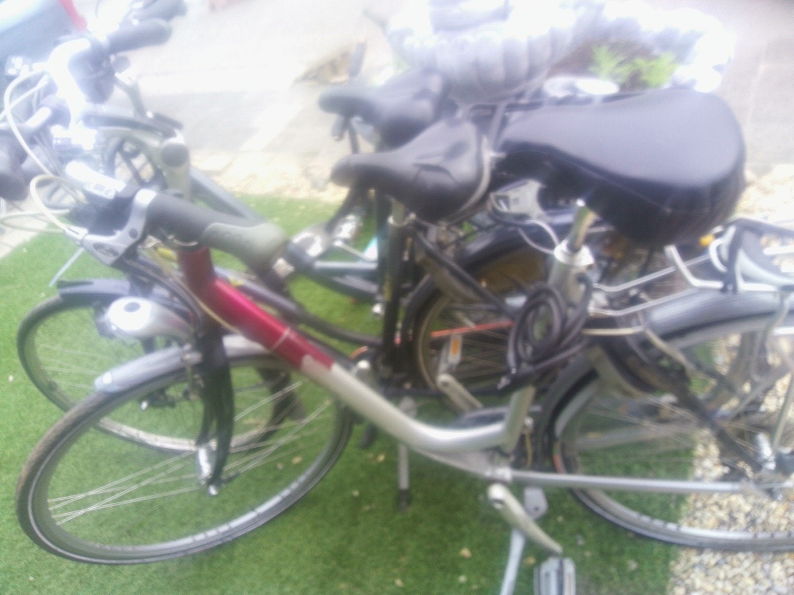 fietsen te koop, Ophalen