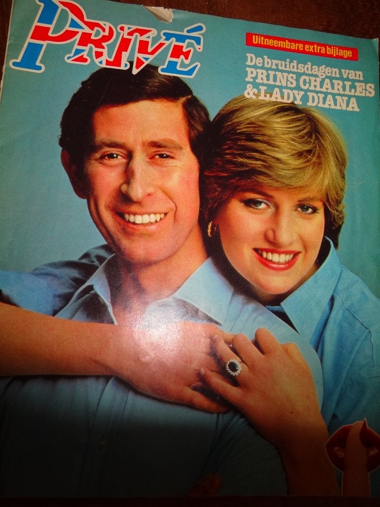 Prive Tijdschrift: Bruiloft Prins Charles & Lady Diana, Verzamelen, Koninklijk Huis en Royalty, Ophalen of Verzenden, Gebruikt