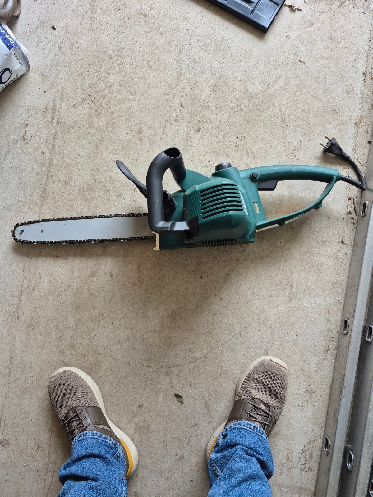 Kettingzaag elektrisch, Ophalen, 1200 watt of meer, Kettingzaag, 30 tot 70 mm