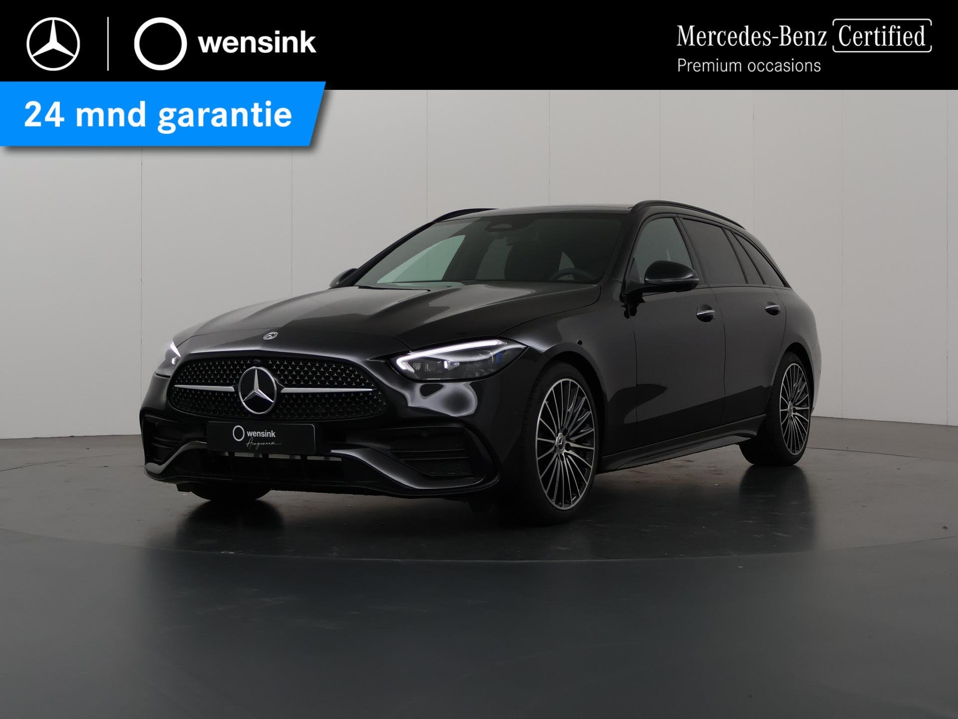 Mercedes-Benz C-klasse Estate 180 Star Edition AMG Line | Pa, Auto's, Dealer onderhouden, Achterwielaandrijving, 4 cilinders, 1655 kg