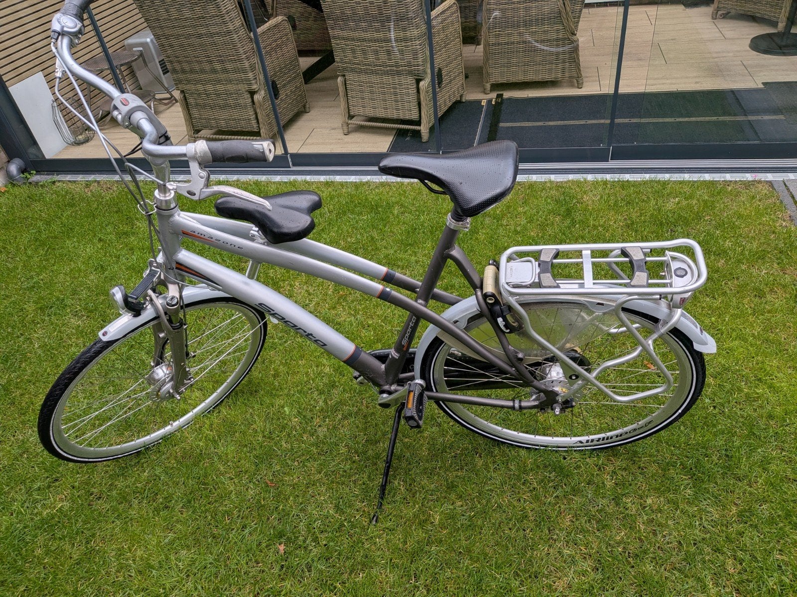 Sparta Amazone papafiets - Ideaal voor vader en Kind, Fietsen en Brommers, Ophalen, Sparta, Gebruikt, Versnellingen