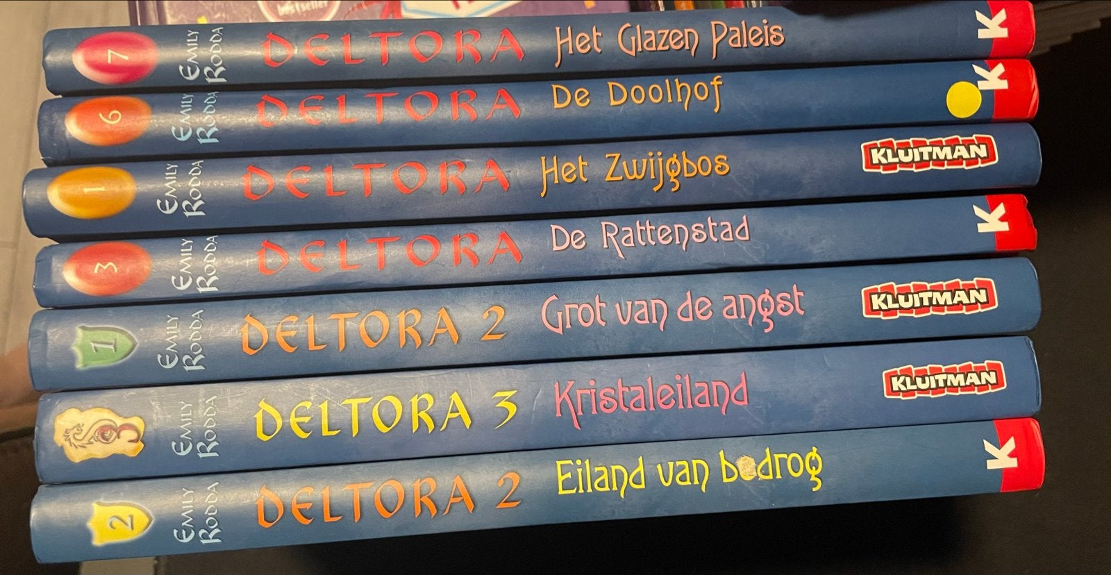 Deltora boekenreeks - Emily Rodda (7 delen), Boeken, Ophalen of Verzenden, Gelezen