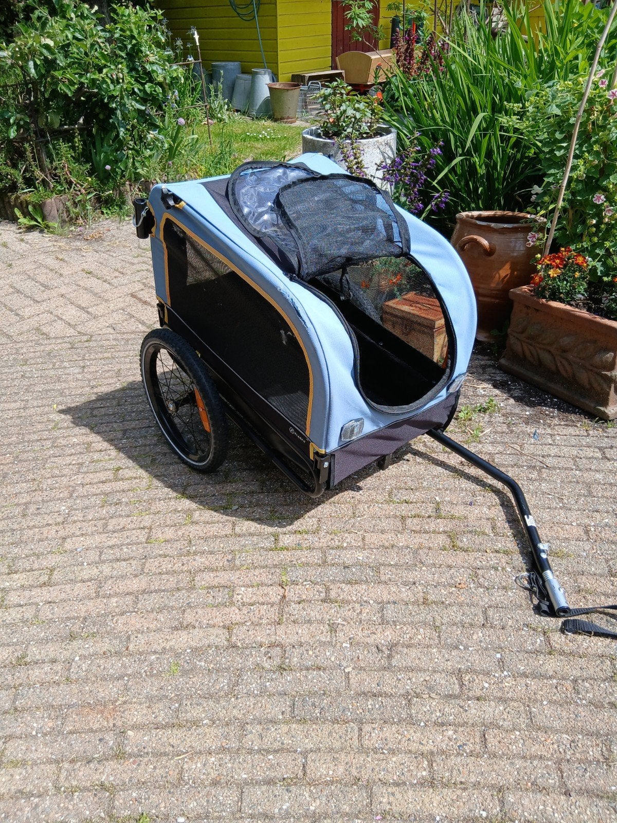 Hondenfietskar, Fietsen en Brommers, Fietsaccessoires | Aanhangers en Karren, Vo, 20 tot 40 kg, Hondenkar, Vo