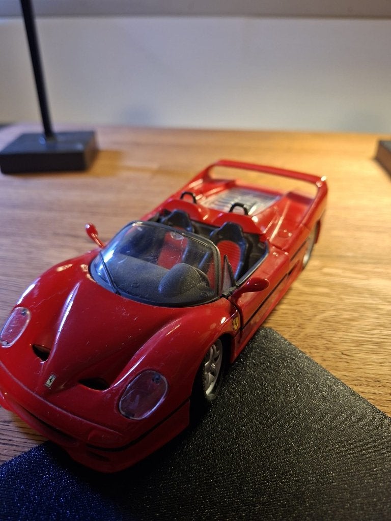 Maisto Ferrari F50 1:24 – Vintage Made in Thailand, Ophalen of Verzenden, Zo goed als nieuw, Auto, Maisto