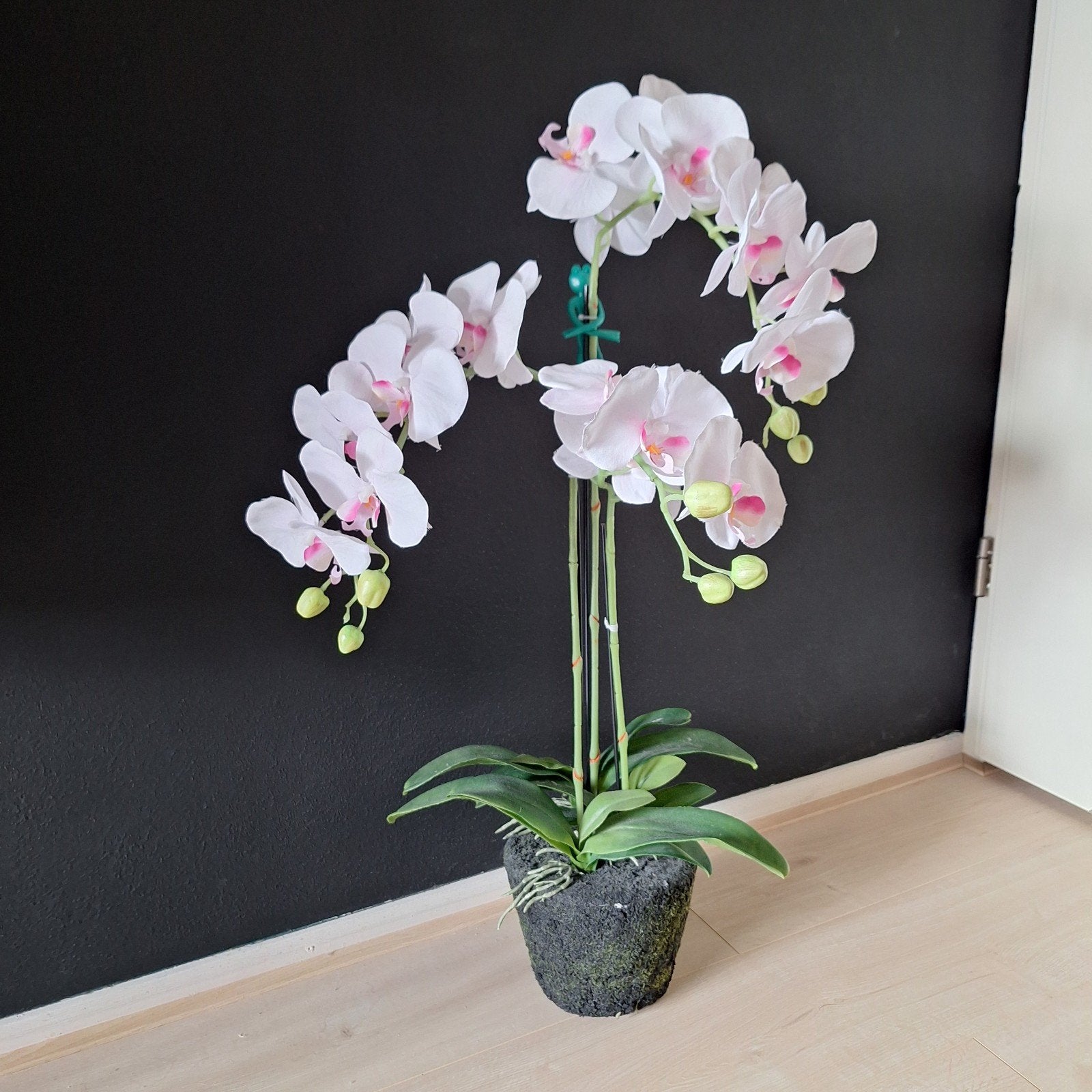 kunstplant orchidee, Binnen, Roze, Kunstbloem, Ophalen of Verzenden