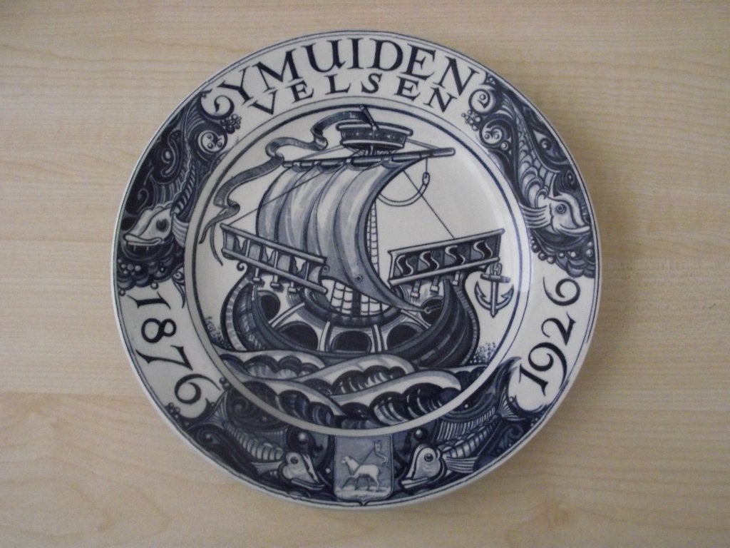 blauw aardewerk, Antiek en Kunst, Ophalen of Verzenden