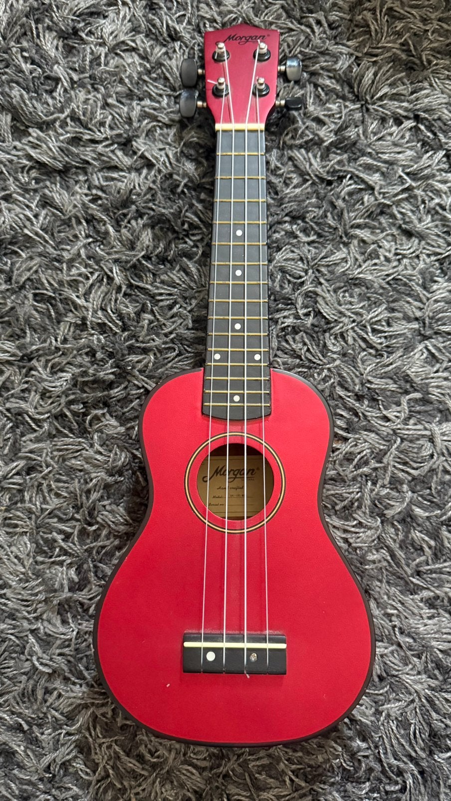 Morgan Left Handed Ukulele, Muziek en Instrumenten, Snaarinstrumenten | Overige, Ophalen, Zo goed als nieuw, Ukelele