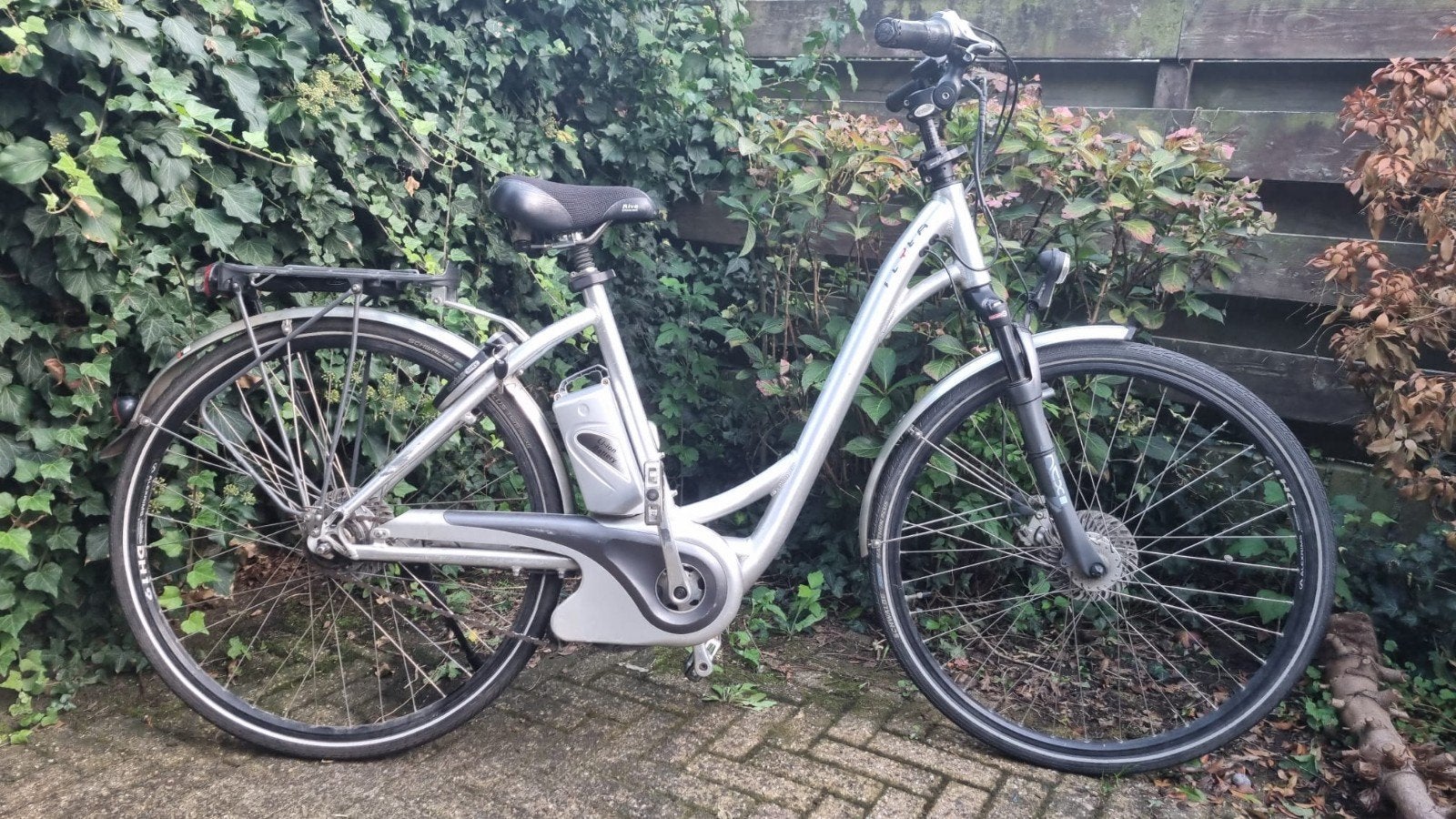E Bike Flyer T 8 zilver, 47 tot 51 cm, Ophalen, Gebruikt, Overige merken