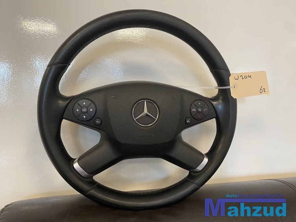 MERCEDES C-KLASSE W204 Stuurwiel stuur met airbag, Auto-onderdelen, Gebruikt, Mercedes-Benz AG, Mercedes-Benz, Ophalen of Verzenden