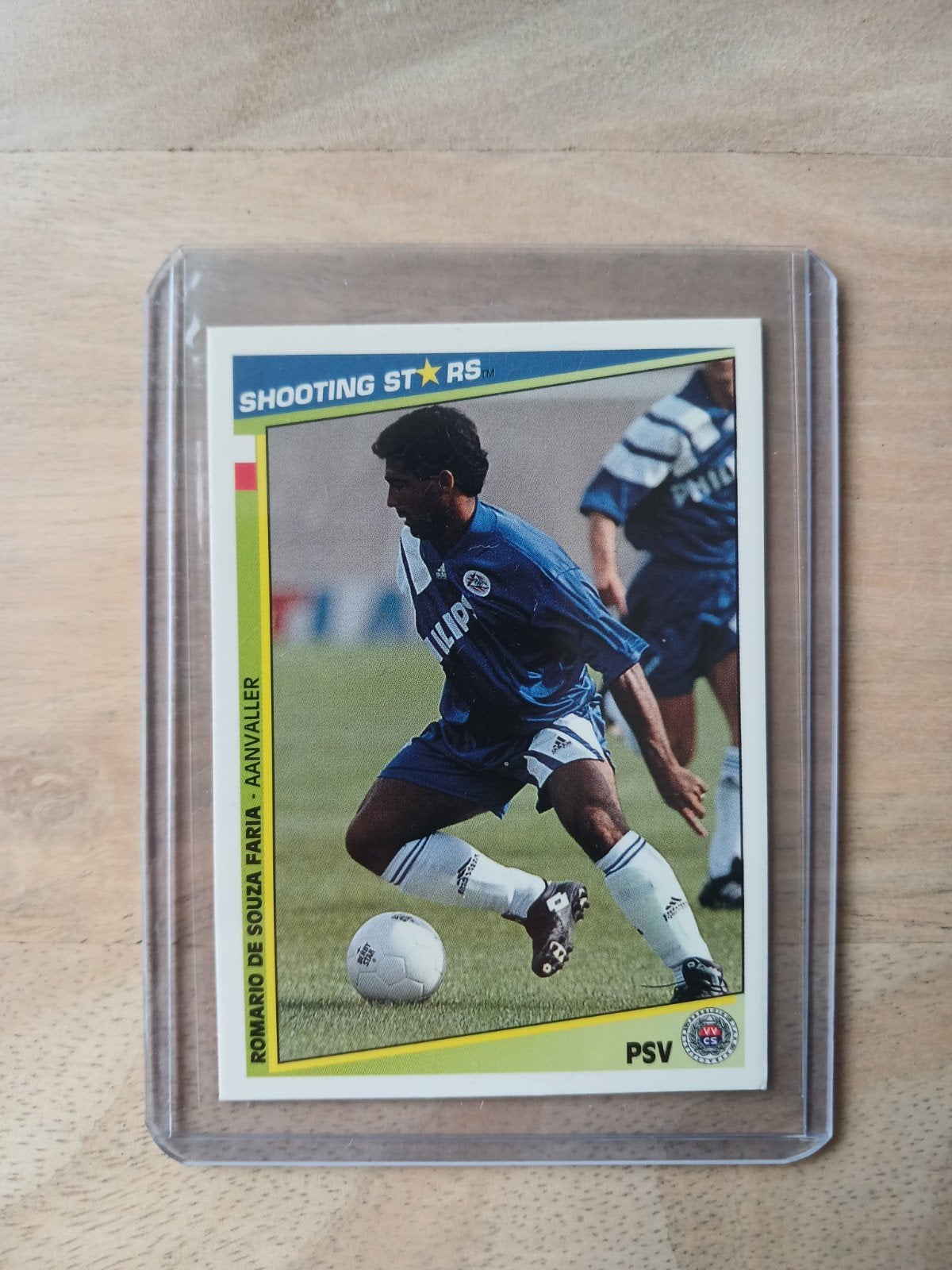 Romario PSV Merlin Shooting Stars 1992 1993, Verzamelen, Ophalen of Verzenden, Zo goed als nieuw, PSV, Spelerskaart