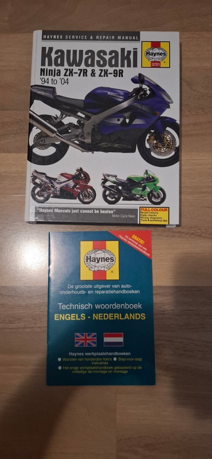 haynes werkplaats handboek kawasaki, Boeken, Motoren, Ophalen, Zo goed als nieuw