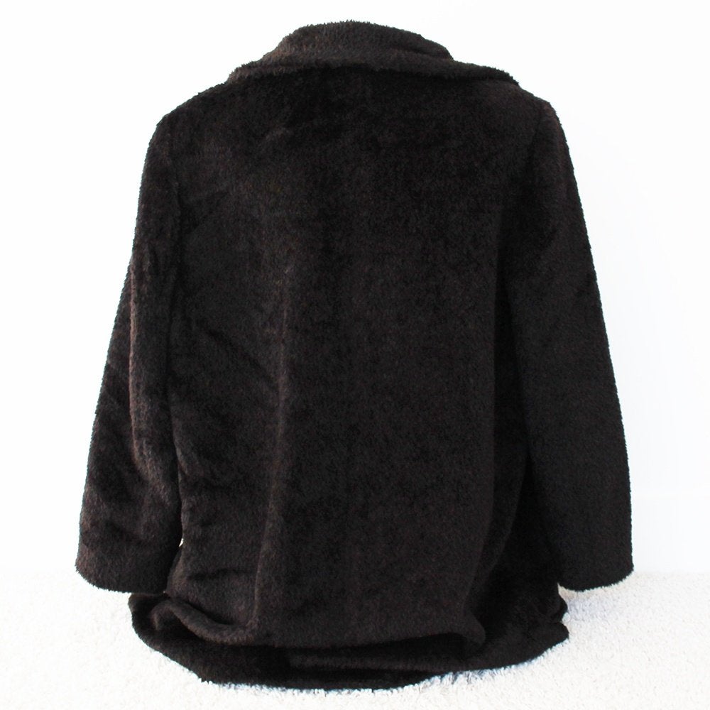Zeer Mooie Gil Bret Alpaca & Wol Dames Jas (Maat 42) € 200,-, Bruin, Maat 42/44 (L), Ophalen of Verzenden, Zo goed als nieuw