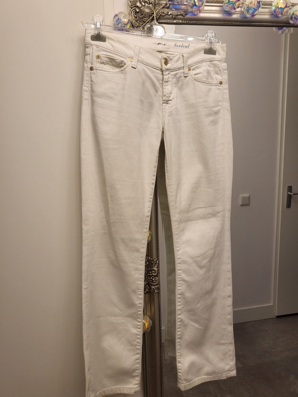 7 For All Mankind Bootcut Jeans - Maat 29, 7 For All Mankind, Wit, Ophalen of Verzenden, Zo goed als nieuw