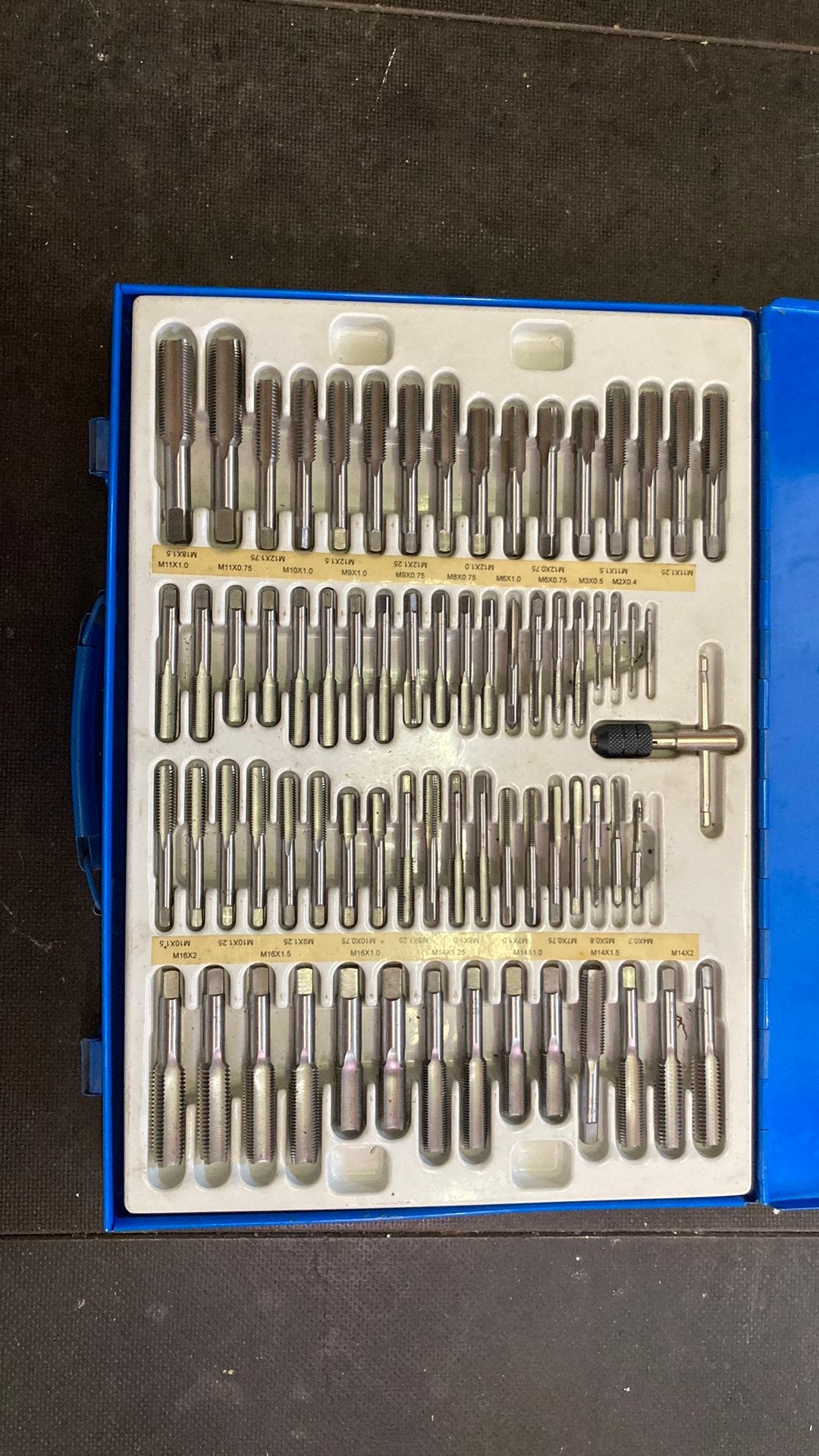Tappen set, Ophalen, Zo goed als nieuw, Metaaldraaibank