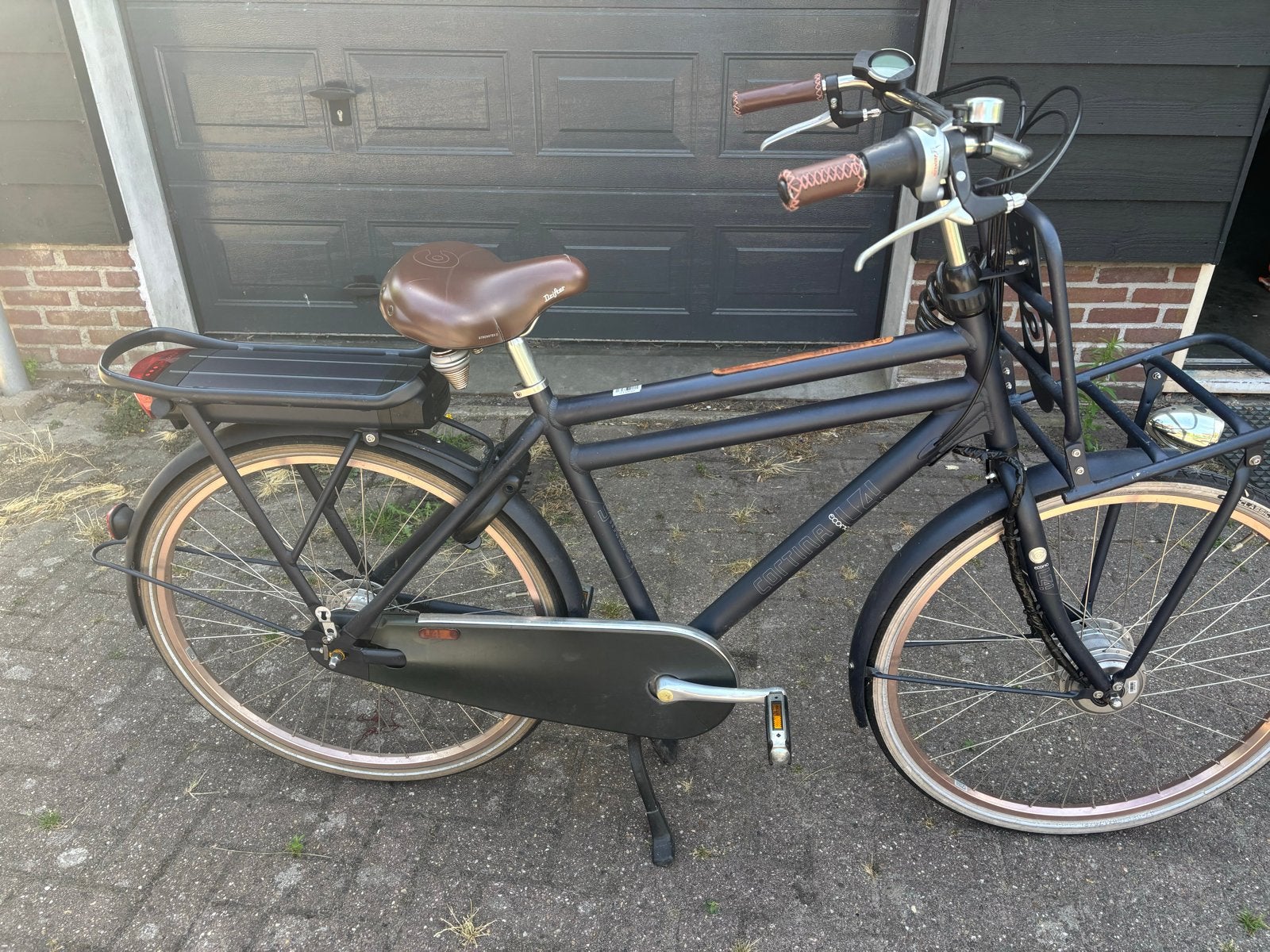 Cortina Ecomo U4 elektrische fiets met voorrek, Ophalen, Gebruikt, Cortina, 51 tot 55 cm