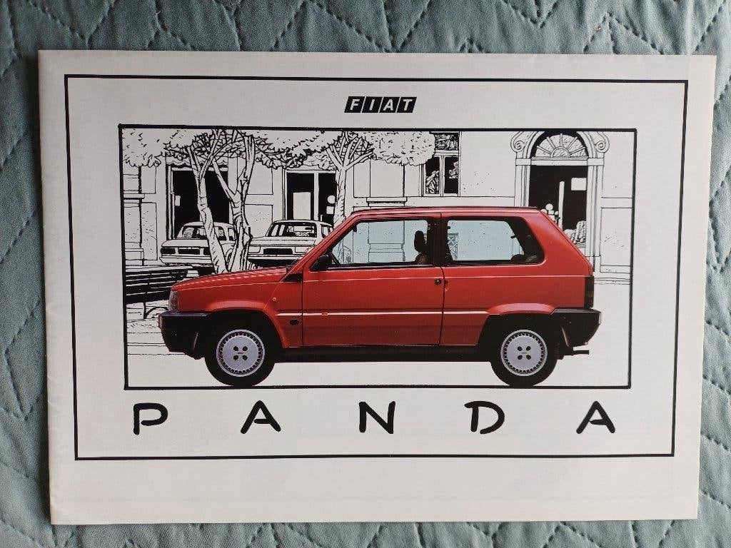 Fiat Panda brochure uit 1986, Verzenden, Zo goed als nieuw, Overige merken