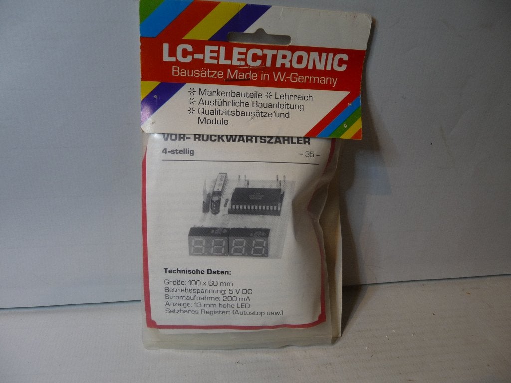LC Electronic Bouwpakket vooruit/achteruit teller. Verz. kan, Hobby en Vrije tijd, Elektronica-componenten, Verzenden, Nieuw