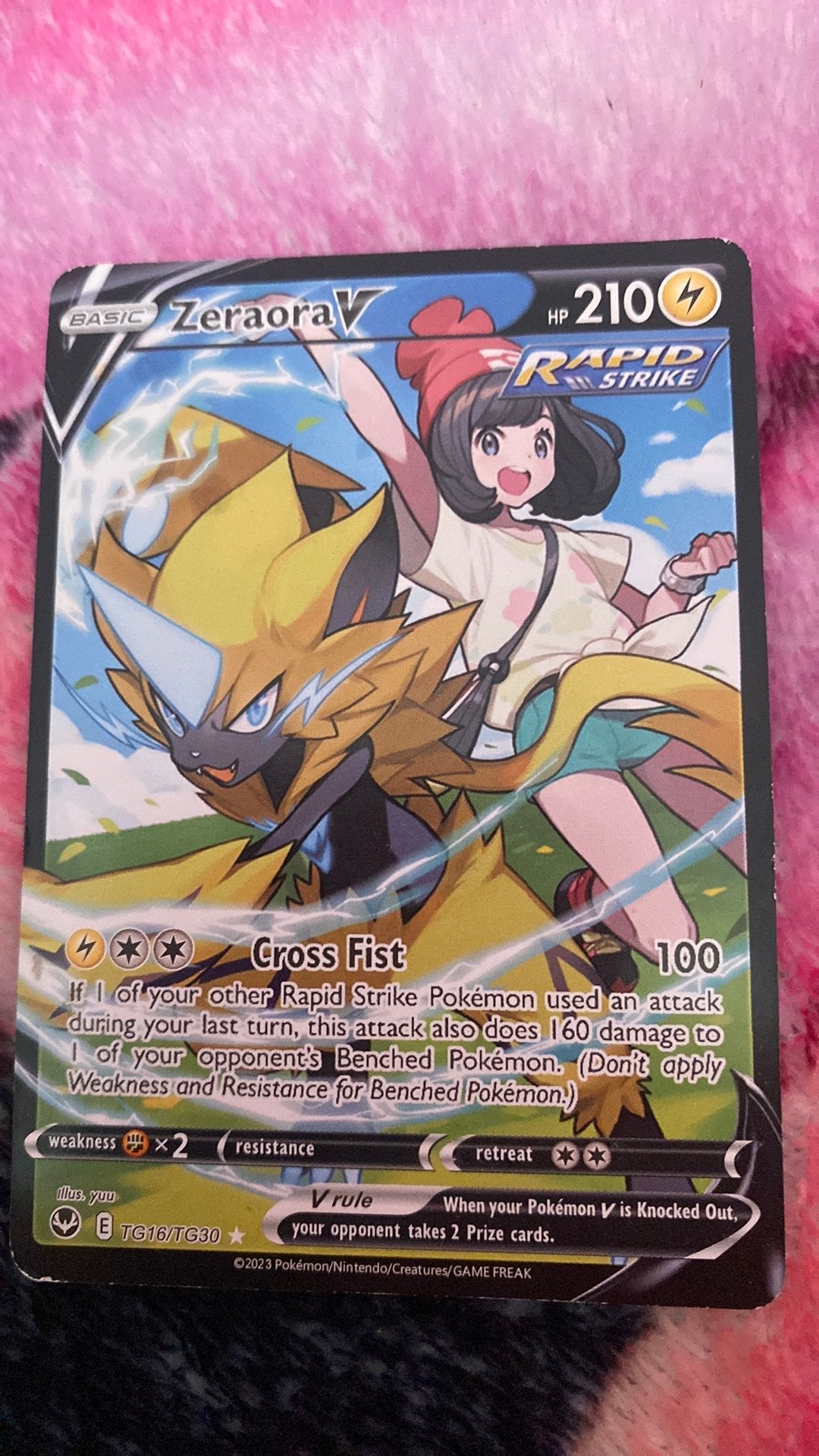 Zeraora V TG16/TG30, Ophalen, Zo goed als nieuw