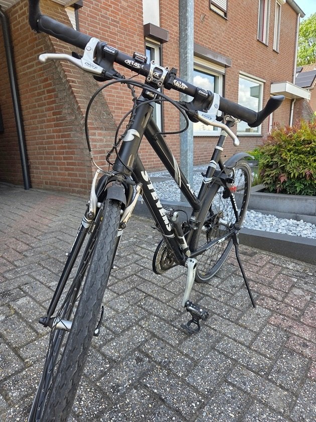 Stevens X6C-lite hybride damesfiets, Gebruikt, Velgrem, Versnellingen, 50 tot 53 cm