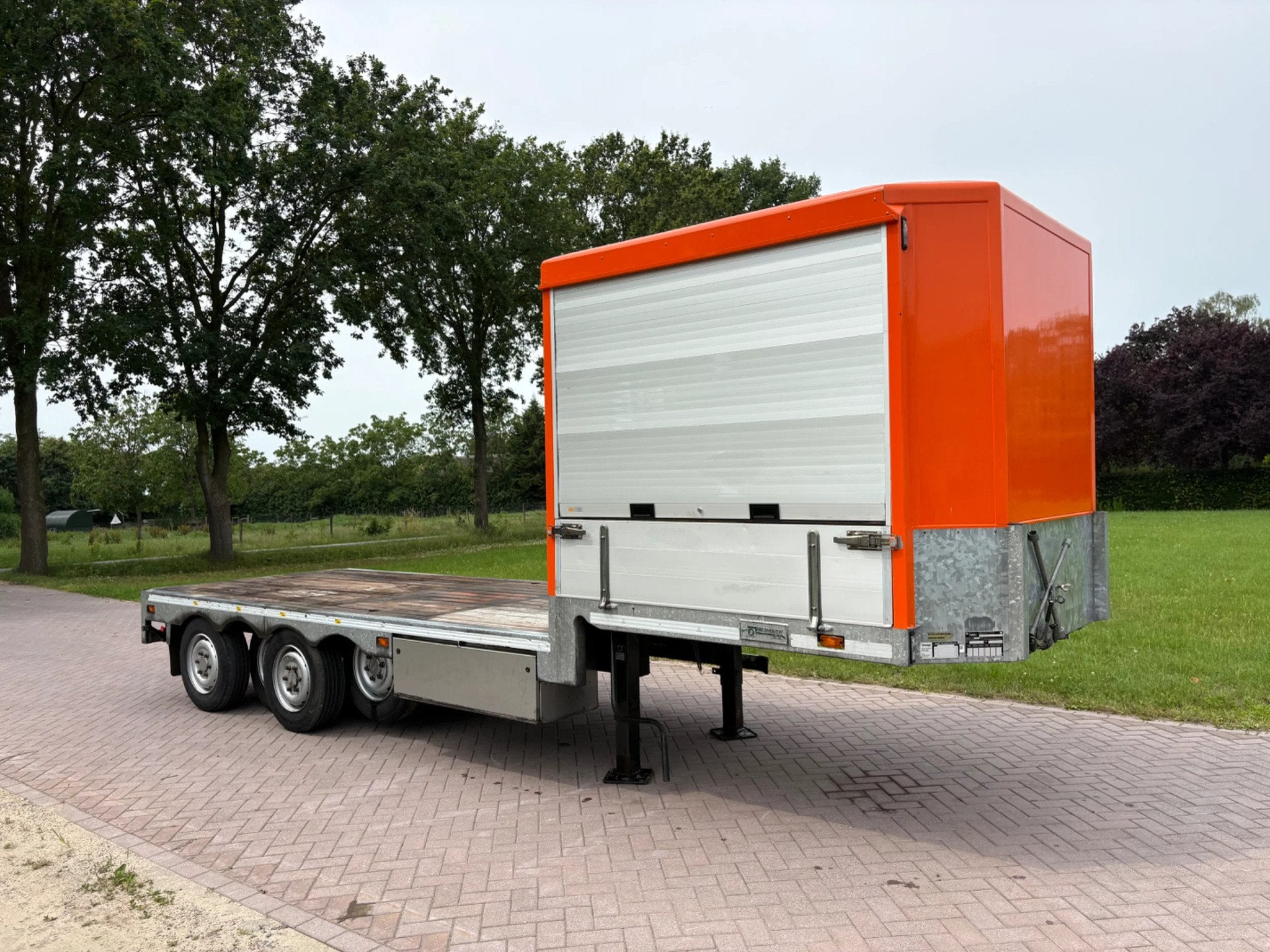 VELDHUIZEN Be oplegger 10 TON 4 ASSEN (2015 (bj 2015), Auto's, Overige brandstoffen, Origineel Nederlands, Bedrijf, Aanhangers en Opleggers
