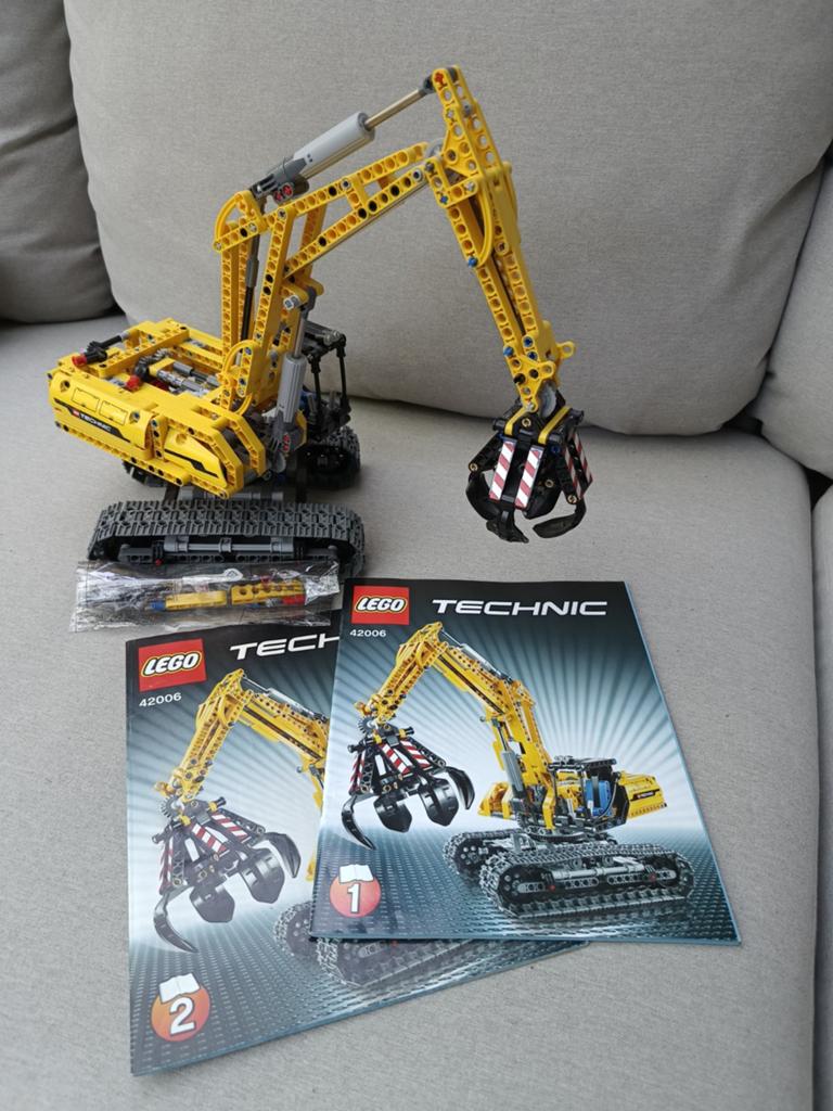 Lego Technic graafmachine 42006, Kinderen en Baby's, Speelgoed | Duplo en Lego, Lego, Ophalen of Verzenden, Zo goed als nieuw
