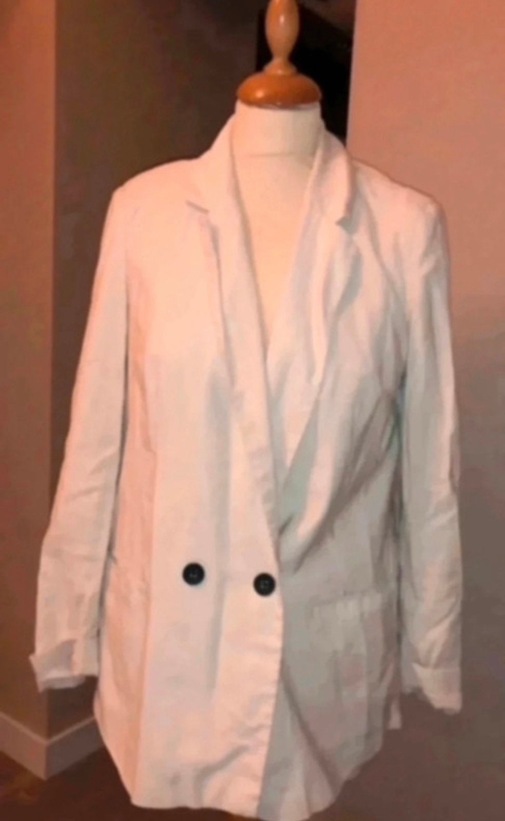 Vero moda colbert maat 36 beige, Kleding | Dames, Ophalen of Verzenden, Zo goed als nieuw, Maat 36 (S), Overige kleuren