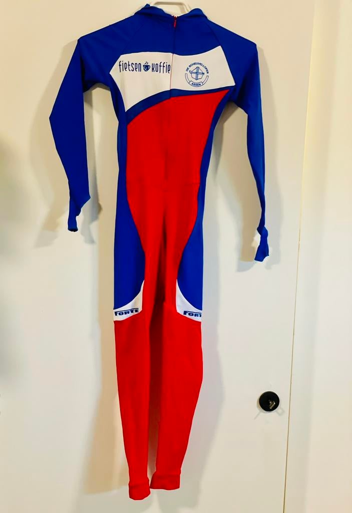 Schaatskleding schaatspak snelpak speedsuit maat XS, Ophalen of Verzenden, Zo goed als nieuw