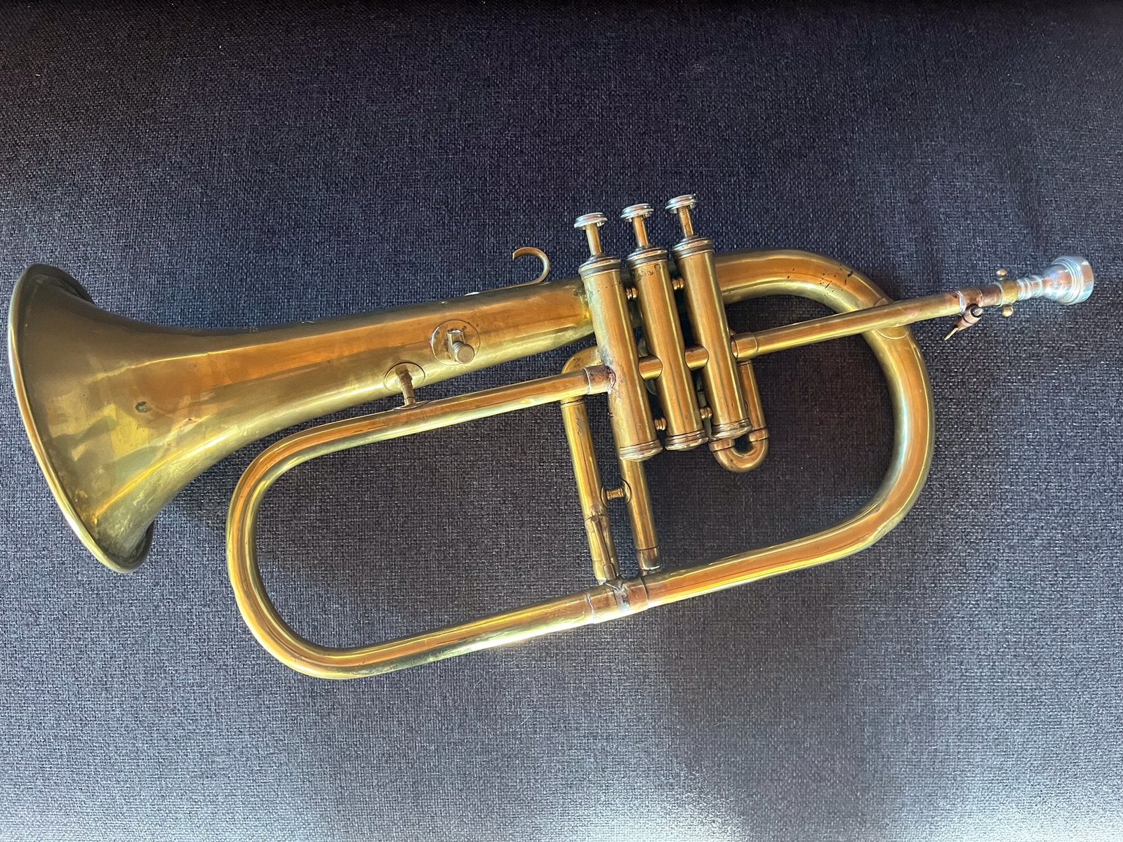 Bugel Couesnon 1928     Bb, Muziek en Instrumenten, Blaasinstrumenten | Trompetten, Ophalen of Verzenden, Gebruikt, Overige typen