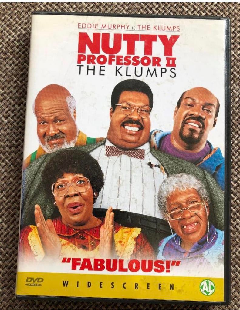 Dvd Nutty Professor II - The Klumps, Alle leeftijden, Ophalen of Verzenden, Zo goed als nieuw, Romantische komedie