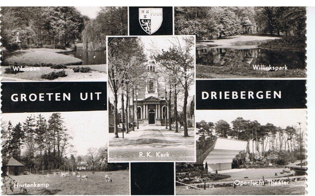 Ansichtkaarten Driebergen, Ophalen of Verzenden, Gelopen, Utrecht