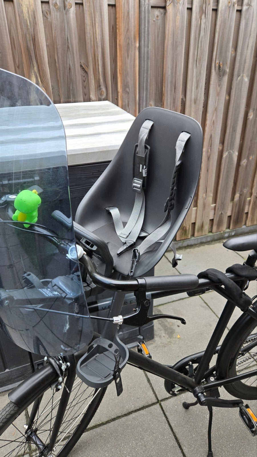 Urban Iki voorzitje met windscherm, stuurtje en adapter, Ophalen, Gebruikt, Voorzitje, Urban Iki