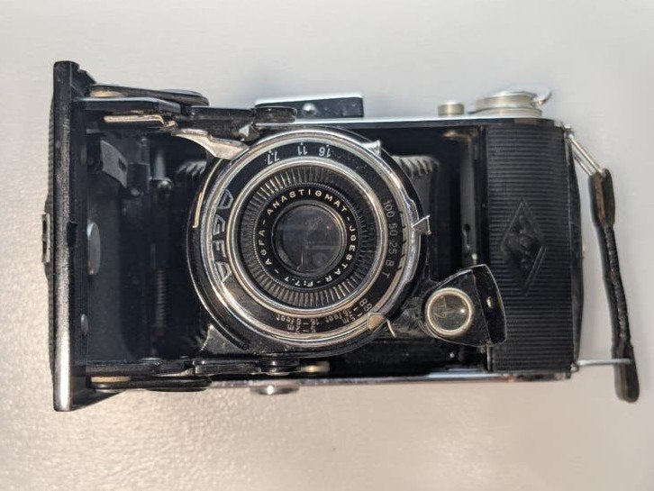 Vintage Agfa Billy Record Vouwcamera - Klassieke Fotografie, Audio, Tv en Foto, Fotocamera's Analoog, Ophalen of Verzenden
