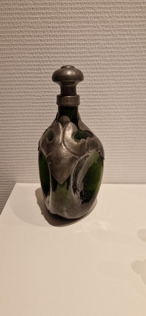 Leerdam Gero groene whisky karaf Georg Nilsson, Ophalen of Verzenden