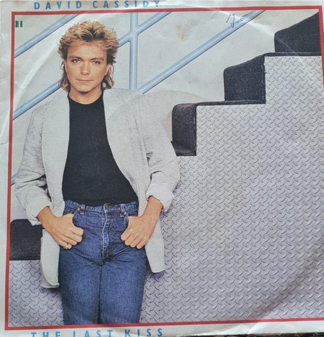 DAVID CASSIDY - THE LAST KISS, Cd's en Dvd's, Vinyl Singles, Ophalen of Verzenden, Gebruikt, Pop